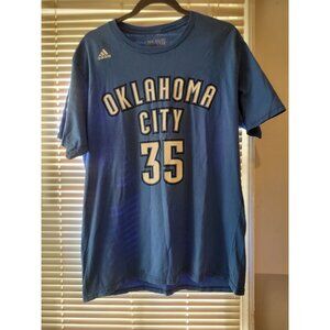 blue Kevin Durant t-shirt size large